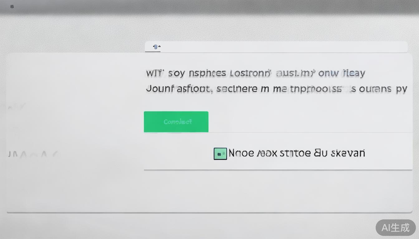 登录成功后，你会看到一个简洁的界面，通常包括“连接